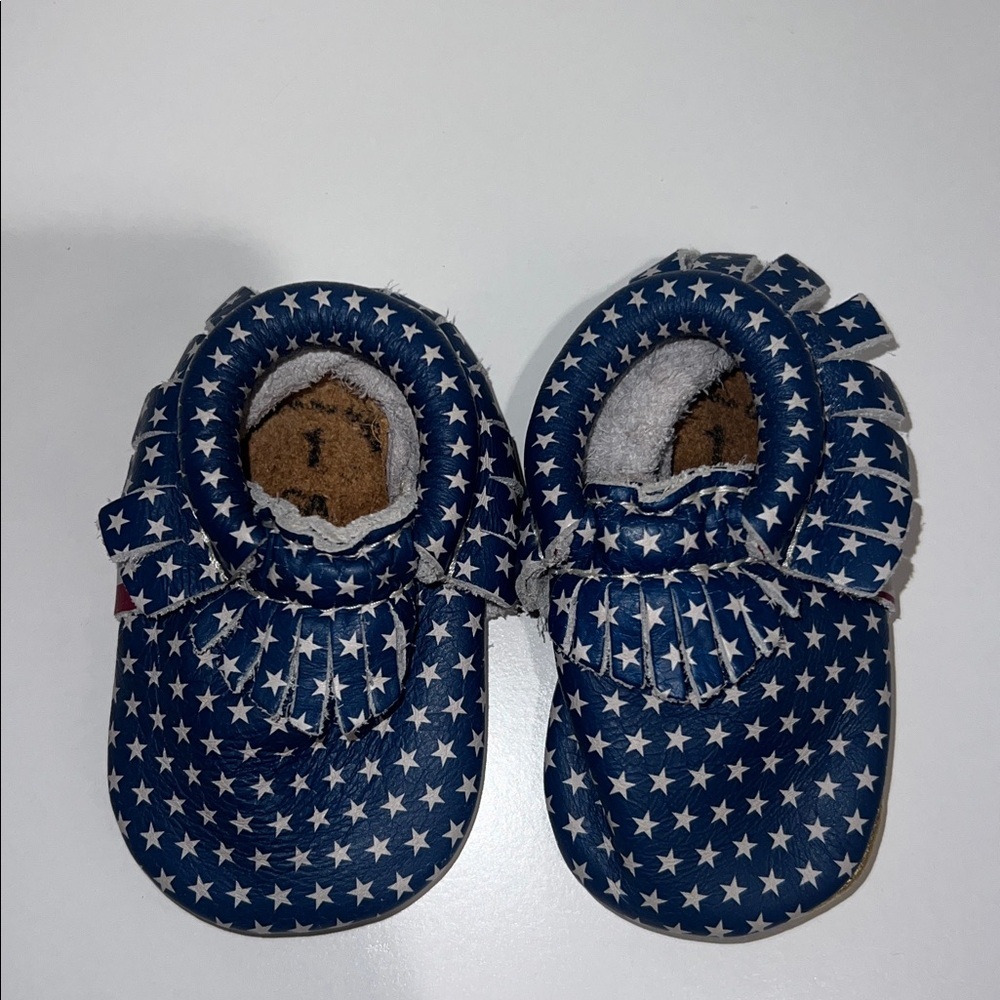 Freshly Picked American Flag Moccasins